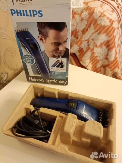 Машинка для стрижки волос philips