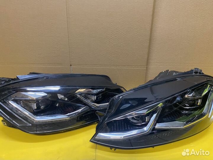 Фара volkswagen golf 7 рестайлинг 1 блок