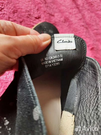 Кеды clarks 39 размер