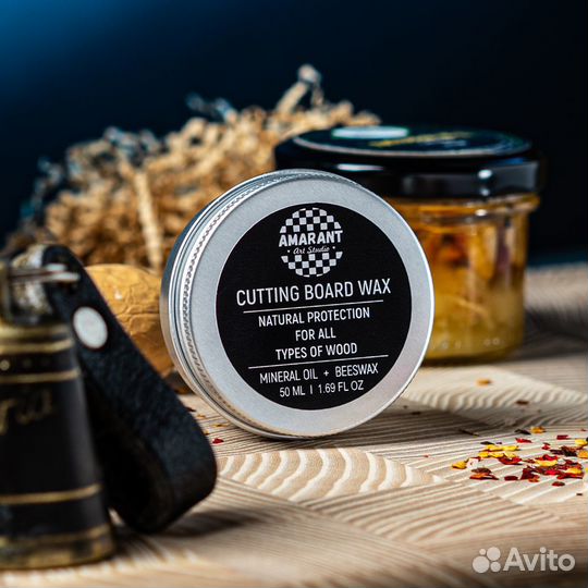 Торцевая разделочная доска из ясеня