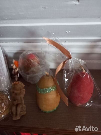 Свечи восковые ручной работы