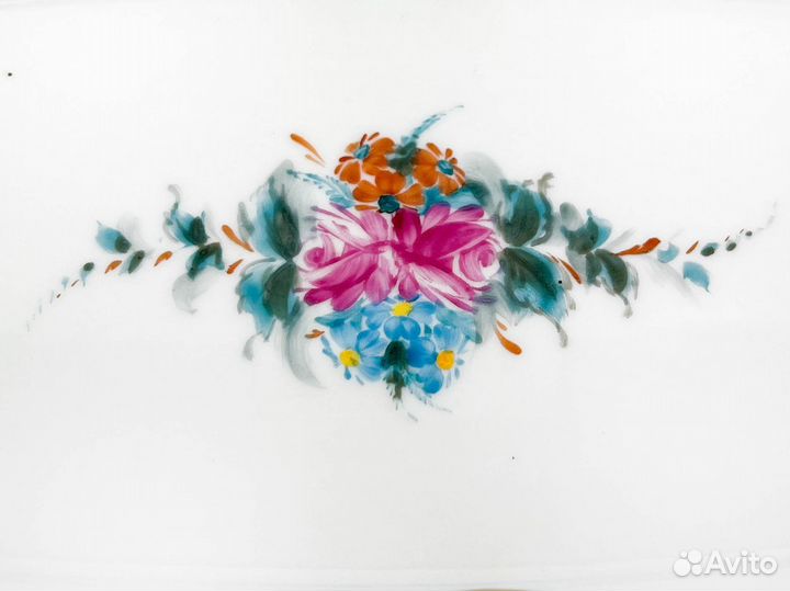 Антикварная тарелка, Европа, фарфор, 1920-1960 гг