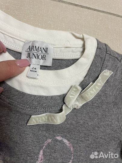 Лонгслив armani
