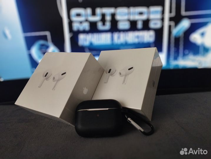 AirPods Pro (чехол + гарантия)