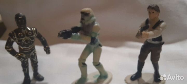 Фигурки персонажей звездных войн, мини вариант