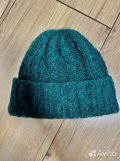 Шапка ручная вязка варежки и снуд