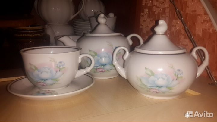 Чайный сервиз 2 в 1