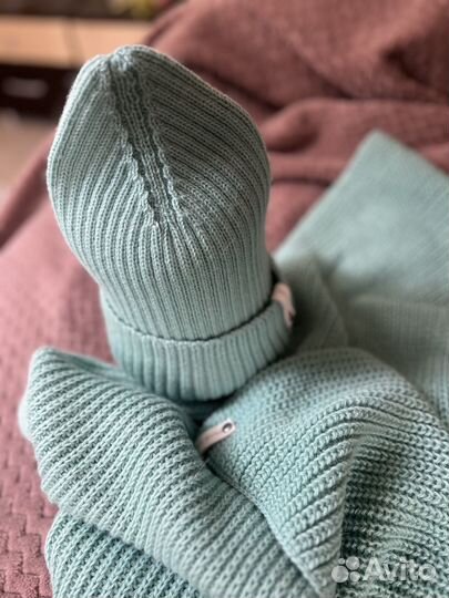 Комплект шапка и шарф