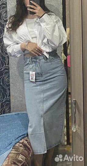 Джинсовая юбка