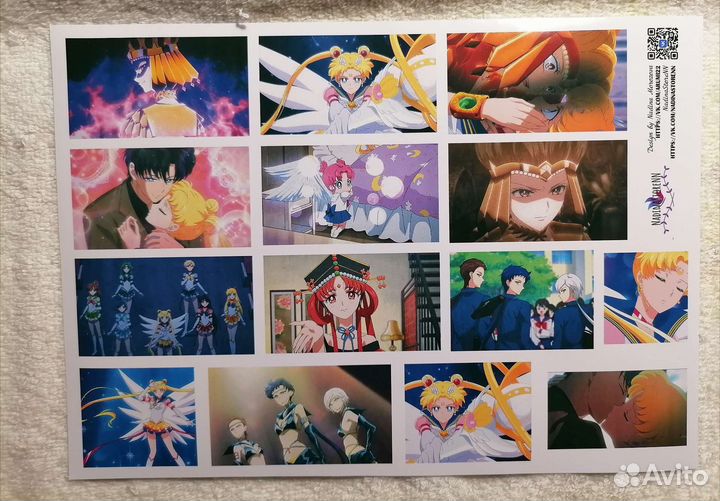 Стикерпаки Сейлормун Sailor Moon а5