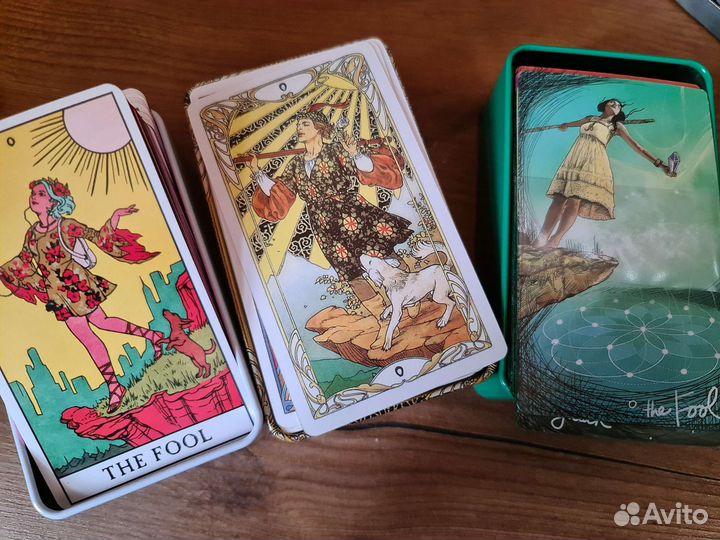 Карты таро Modern Witch, Art Nouveau, Light Seers