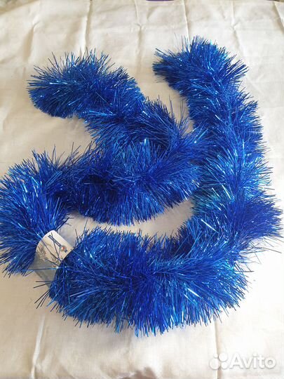 Новогодняя мишура пакетом