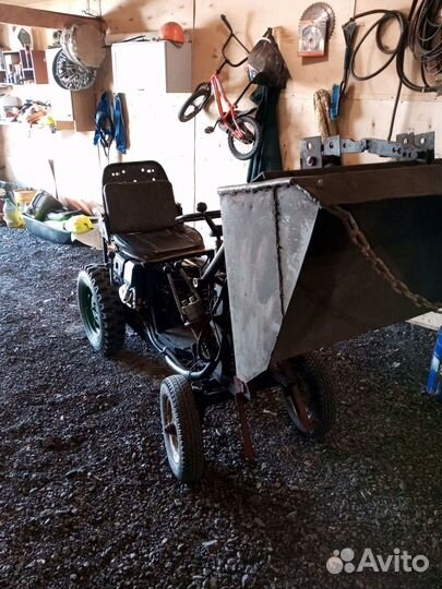 Продам минитрактор с Куном на базе мотоблока мтз05