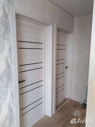 Установка межкомнатных дверей