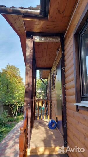 Мягкие окна с открывающимися створками