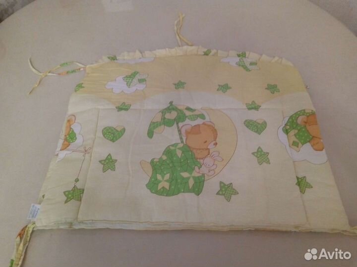 Бортики в детскую кроватку