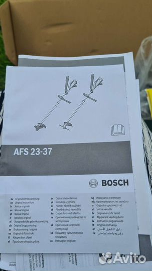 Триммер электрический bosch