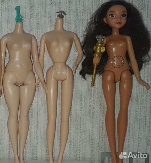 Кукла Бaрби Маттел, Головы, тела