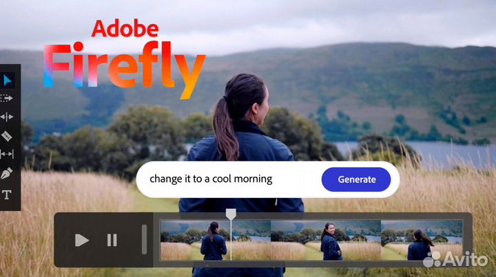 Adobe creative cloud Официальная подписка Firefly