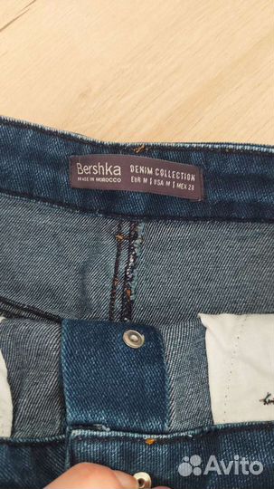 Джинсовая юбка bershka