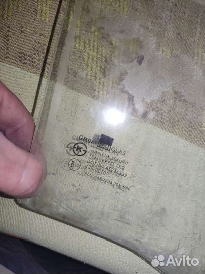 Стекло заднее правое Матиз