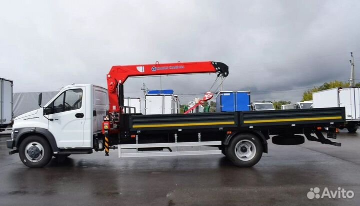 ГАЗ ГАЗон Next C41R13 с КМУ, 2023