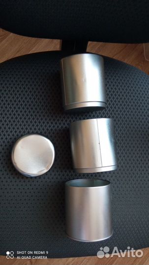 Набор жестяных банок для специй IKEA в хор.сост