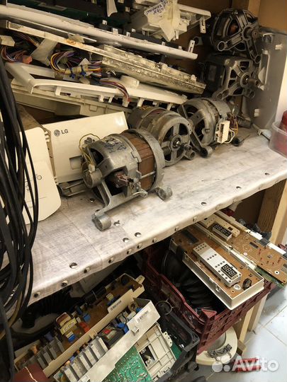 Двигатели и Модули от Стиральных машин/Ремонт