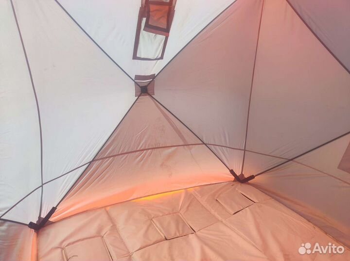 Палатка+ печь+ пол