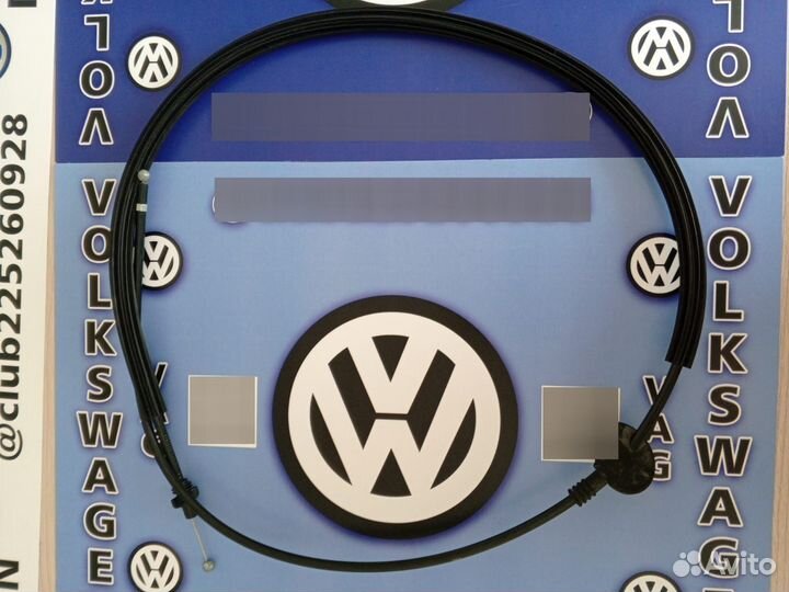 Трос капота volkswagen jetta 7