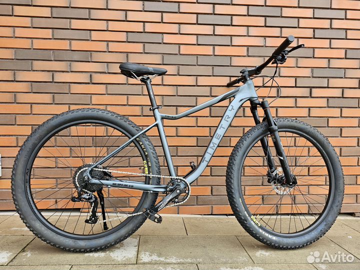 Велосипед timetry темно-серый