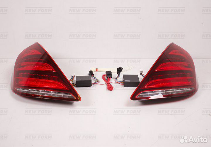 Фонари задние Depo Mercedes S class W222