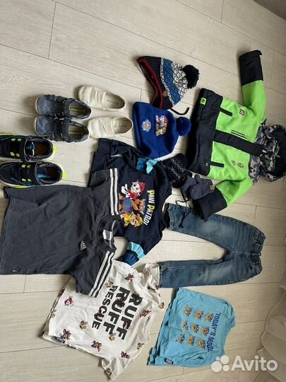 Вещи пакетом на мальчика 98
