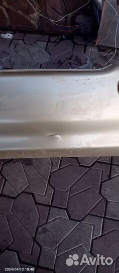 Задний бампер тойота ипсум