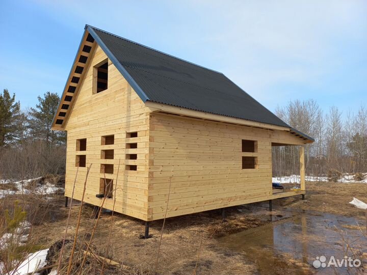 Строительство домов из бруса