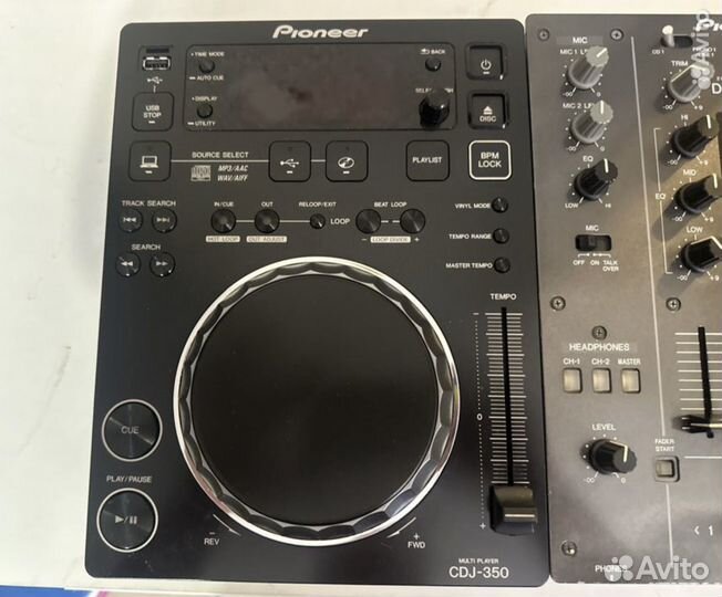 Pioneer cdj 350 (2шт) и Pioneer djm 400