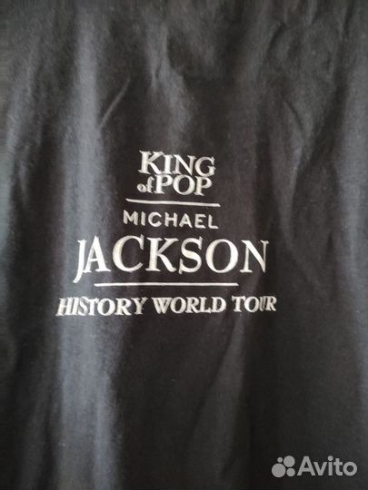 Винтажная футболка Michael Jackson tour 1996