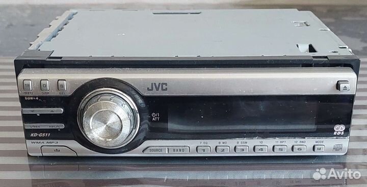 Cd mp3 магнитола JVC