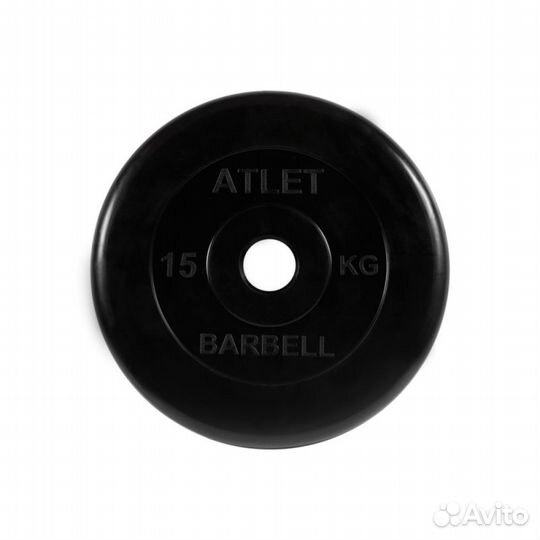Диск barbell MB-AtletB51-15
