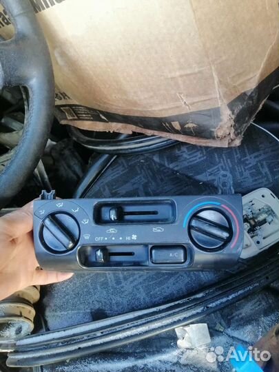 Климат, регулировка печки Toyota carina E 1997