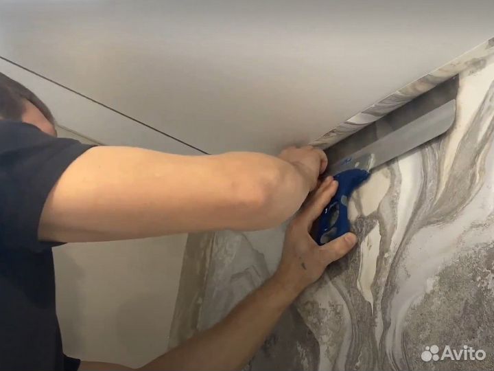 Поклейка обоев/Декоративная штукатурка