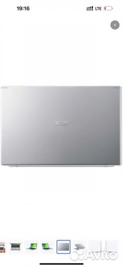 Ноутбук Acer A515-56-57X2