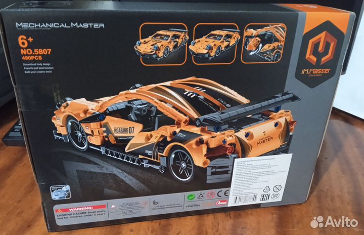 Конструктор Mechanical Master новый, 490 деталей