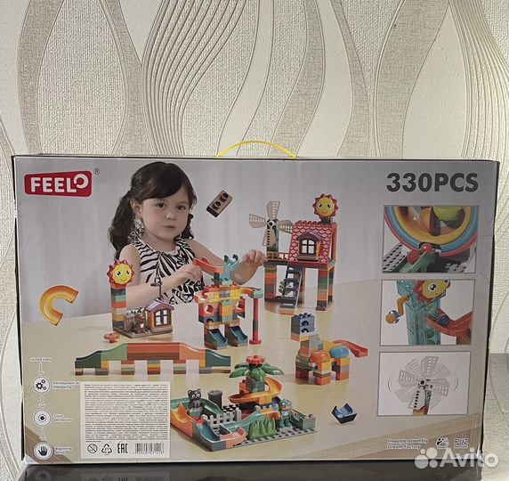 Большой конструктор аналог Lego duplo 330 дет