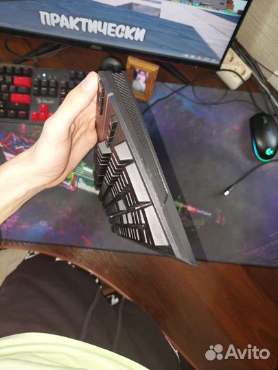 Игровая мембранная клавиатура HyperX alloy core rg