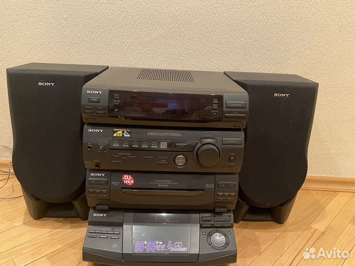 Музыкальный центр sony