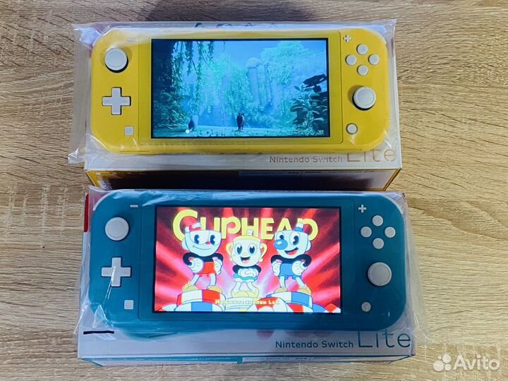 Прошитые Nintendo Switch Lite 128GB новые