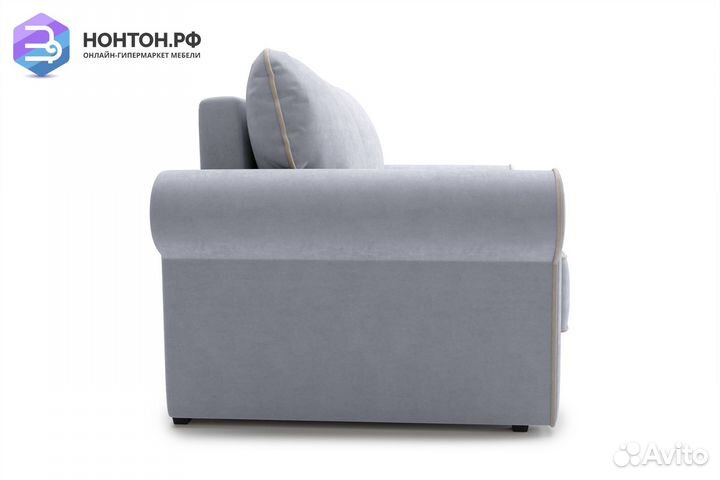 Диван еврокнижка Прованс серый