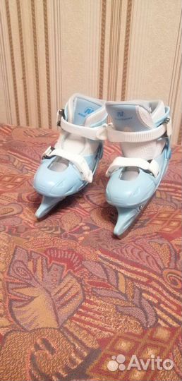 Зимние коньки детские