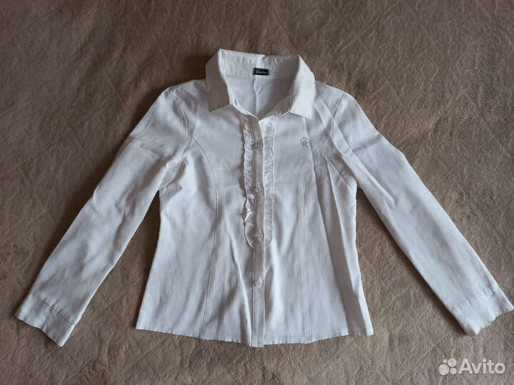 Блузки школьные р.116-122